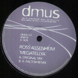 Ross Assenheim - Megatellya | Dmus (DMUS001) - main