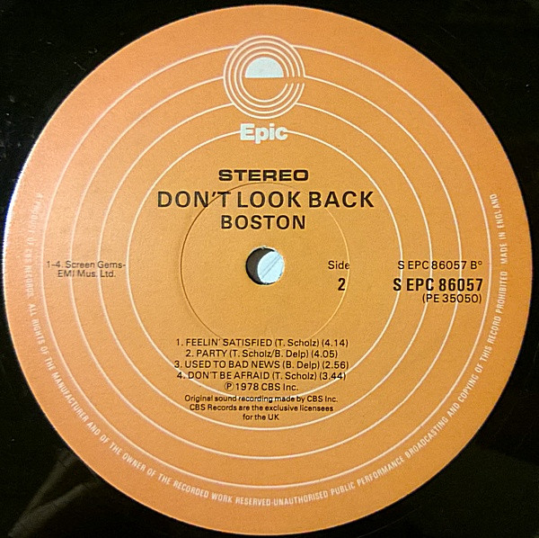Don't Look Back