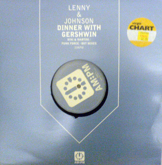 Lenny & Johnson - Dinner With Gershwin | AM:PM (12AMPM122) - main Lenny & Johnson - Dinner With Gershwin | AM:PM (12AMPM122) - main