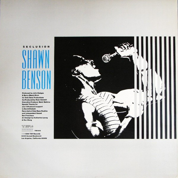 Shawn Benson - Seclusion | TSR Records (TSR 843) - 2