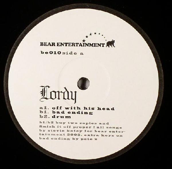 Lordy - Off With His Head | Bear Entertainment (BE010) - main