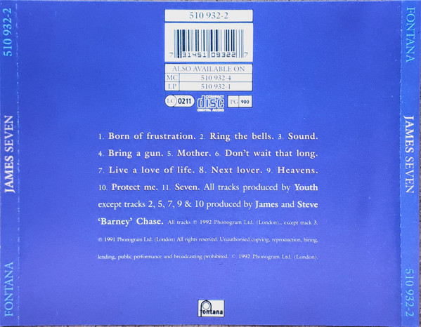 James - Seven | Fontana (510 932-2) - 2