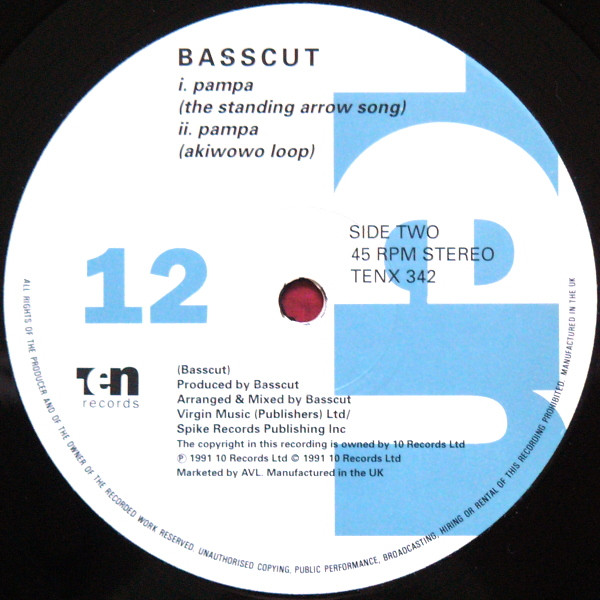 Basscut - Say You Love Me | 10 Records (TENX 342) - 4 Basscut - Say You Love Me | 10 Records (TENX 342) - 4