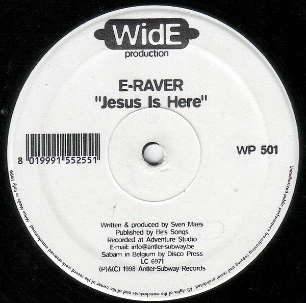 E-Raver - Jesus Is Here | Wide Production (WP 501) - 2