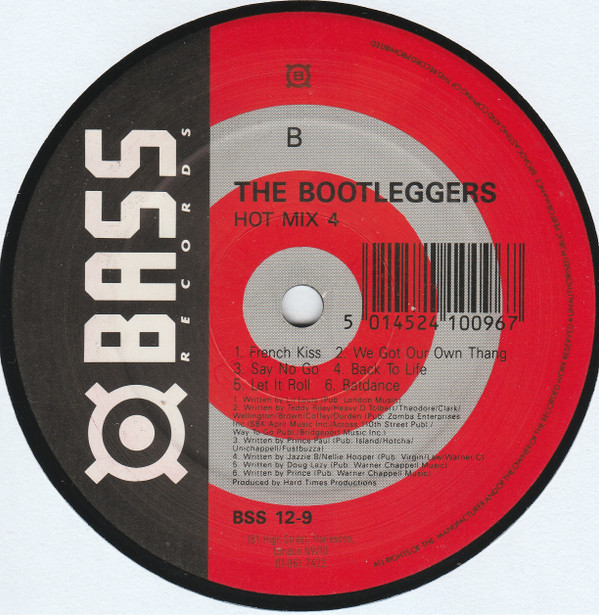 Bootleggers - Hot Mix 4 | Bass Records (BSS 12-9) - 4