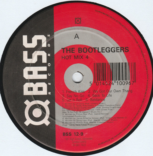 Bootleggers - Hot Mix 4 | Bass Records (BSS 12-9) - 3
