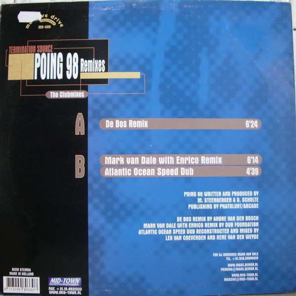 Rotterdam Termination Source - Poing 98 | Massive Drive Recordings (MD-006) - 4