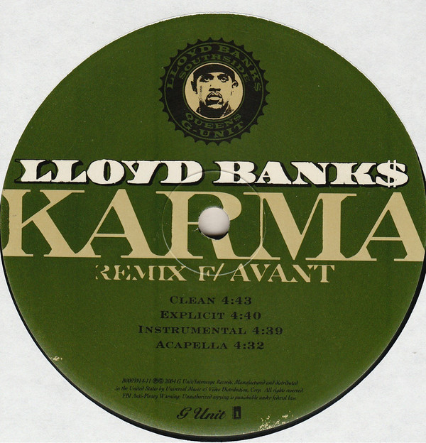 Lloyd Banks feat. Avant - Karma (Remix) | Interscope Records (B0003914-11) - 4 Lloyd Banks feat. Avant - Karma (Remix) | Interscope Records (B0003914-11) - 4