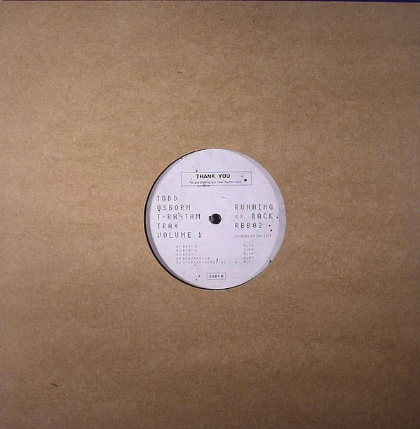 Todd Osborn - T-Rhythm Trax Volume 1 | Running Back (RBB02) - 2 Todd Osborn - T-Rhythm Trax Volume 1 | Running Back (RBB02) - 2