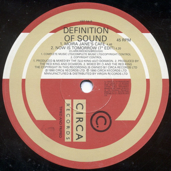 Definition Of Sound - Now Is Tomorrow | Circa (YRT 54) - 4 Definition Of Sound - Now Is Tomorrow | Circa (YRT 54) - 4