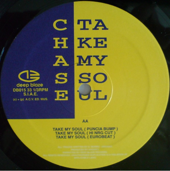 Chase - Take My Soul | Deep Blaze Records (DB015) - 4 Chase - Take My Soul | Deep Blaze Records (DB015) - 4
