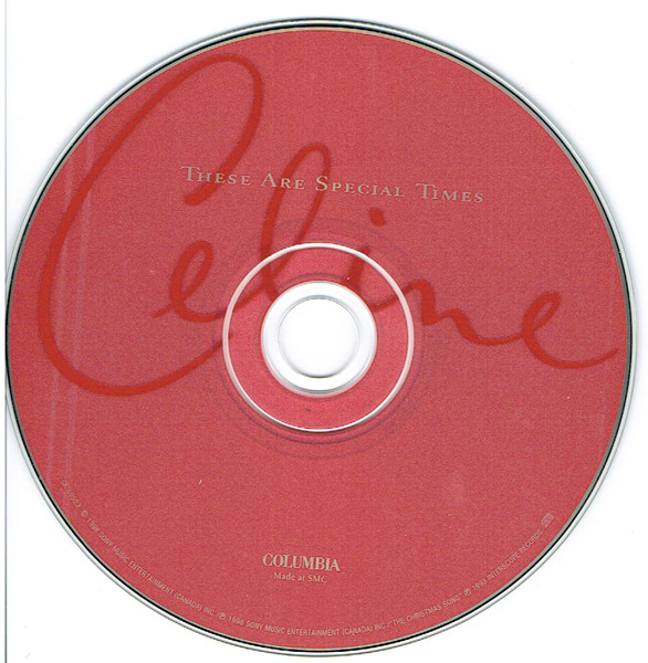 Celine Dion - These Are Special Times | Columbia (CK 69523) - 3 Celine Dion - These Are Special Times | Columbia (CK 69523) - 3