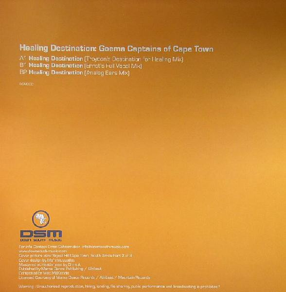 Goema Captains Of Cape Town - Healing Destination | Down South Music (DSM002) - 2 Goema Captains Of Cape Town - Healing Destination | Down South Music (DSM002) - 2