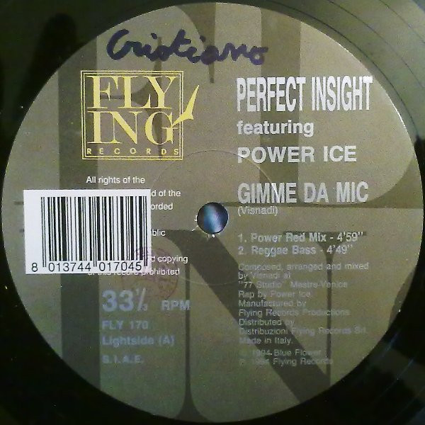 Perfect Insight - Gimme Da Mic | Flying Records (FLY 170) - 4