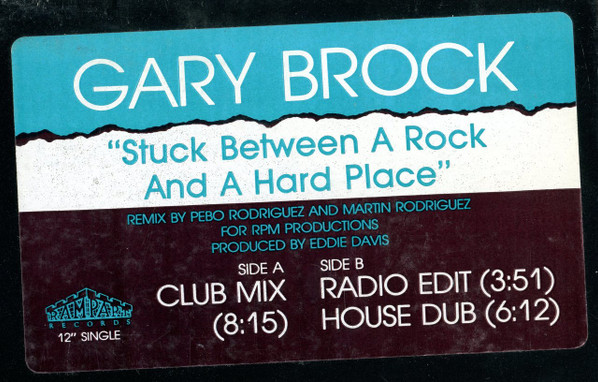 Gary Brock - Stuck Between A Rock And A Hard Place | Rampart Records (882) - 3 Gary Brock - Stuck Between A Rock And A Hard Place | Rampart Records (882) - 3