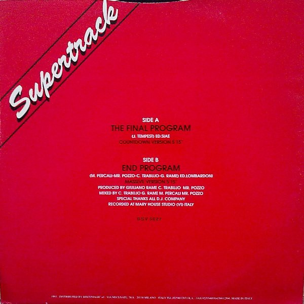 The Final Program