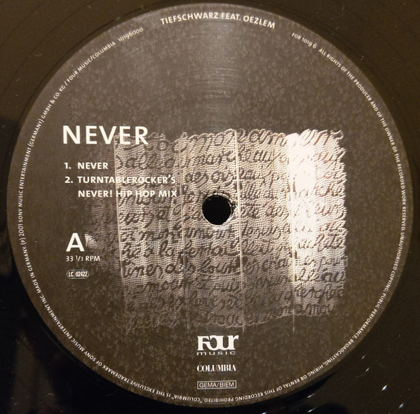 Tiefschwarz Feat. Oezlem - Never | Four Music (FOR 1019 6) - 3 Tiefschwarz Feat. Oezlem - Never | Four Music (FOR 1019 6) - 3