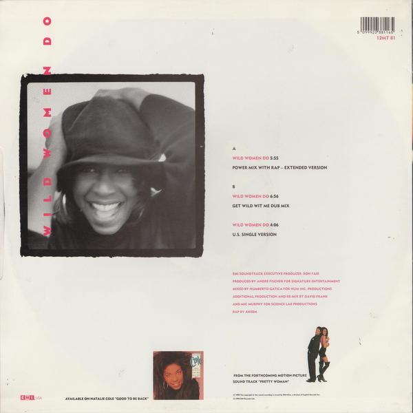Natalie Cole - Wild Women Do | EMI USA (12MT 81) - 2
