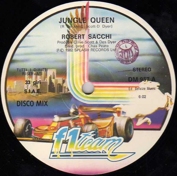 Robert Sacchi - Jungle Queen | F1 Team (DM 957) - 2