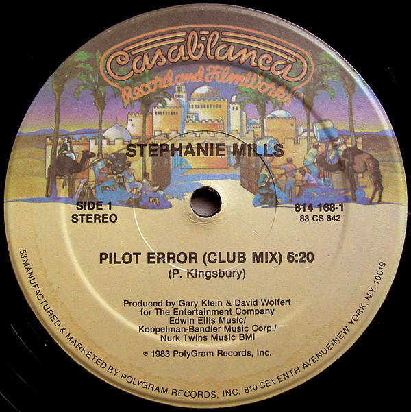 Stephanie Mills - Pilot Error | Casablanca (814 168-1) - main Stephanie Mills - Pilot Error | Casablanca (814 168-1) - main