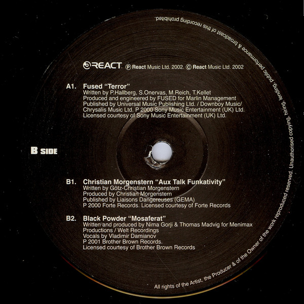 Danny Tenaglia - BackToBasics Presents Danny Tenaglia | React (REACTLP217) - 4