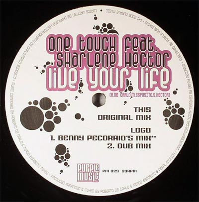 One Touch Feat. Sharlene Hector - Live Your Life | Purple Music (PM 029) - 3 One Touch Feat. Sharlene Hector - Live Your Life | Purple Music (PM 029) - 3