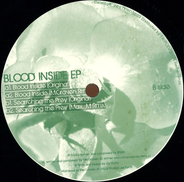 Spear - Blood Inside EP | White Rose Records (WHITEROSE03) - main Spear - Blood Inside EP | White Rose Records (WHITEROSE03) - main