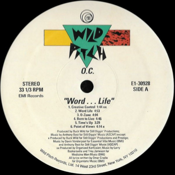 O.C. - Word...Life | Wild Pitch Records (E1-30928) - 2