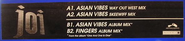 Joi - Asian Vibes | Astralwerks (Joi 99) - 3