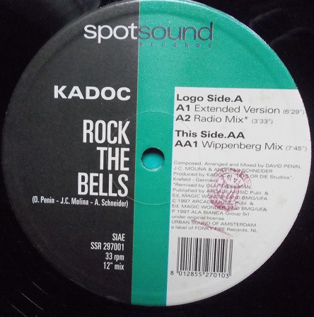Kadoc - Rock The Bells | Spotsound Records (SSR 297001) - 3 Kadoc - Rock The Bells | Spotsound Records (SSR 297001) - 3