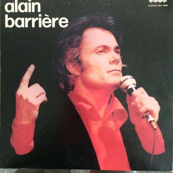 Alain Barrière - Alain Barrière | Able (ABL 7008) - main