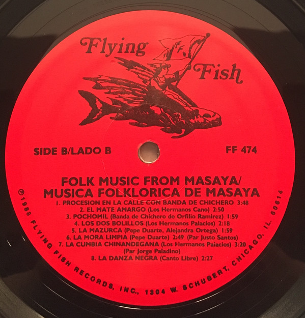 Various - Nicaraguan Folk Music From Masaya | Flying Fish (FF 474) - 3