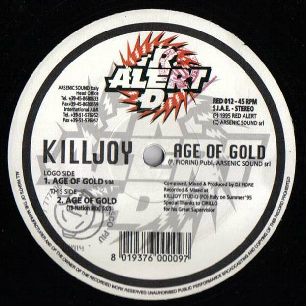 Killjoy - Age Of Gold | Red Alert (RED 012) - 2
