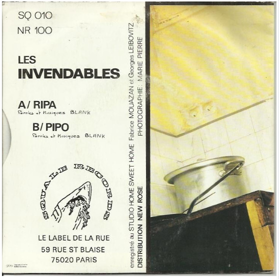 Les Invendables - Ripa / Pipo | Squale Records (SQ 010) - 2