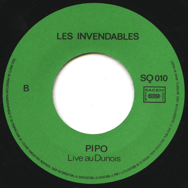 Les Invendables - Ripa / Pipo | Squale Records (SQ 010) - 4