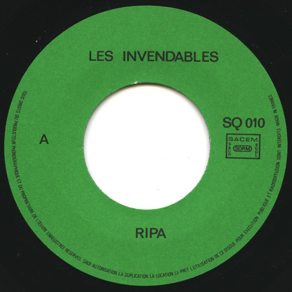 Les Invendables - Ripa / Pipo | Squale Records (SQ 010) - 3
