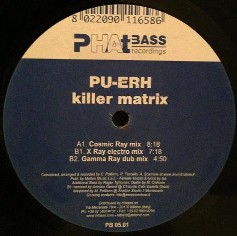 Pu-Erh - Killer Matrix | Phat Bass Recordings (PB 05.01) - main