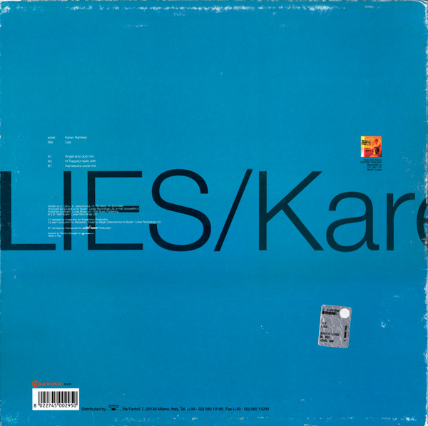 Karen Ramirez - Lies | Bustin' Loose (BL023) - 2