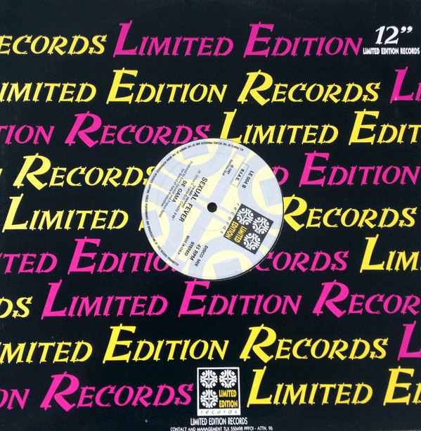 De Gama - Sexual Fever | Limited Edition Records (LE 004) - 3 De Gama - Sexual Fever | Limited Edition Records (LE 004) - 3