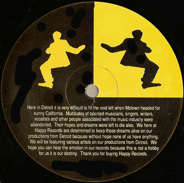 D-HA / Mike Banks - Happy Trax Vol. II | Happy Records (HR1007) - 2 D-HA / Mike Banks - Happy Trax Vol. II | Happy Records (HR1007) - 2