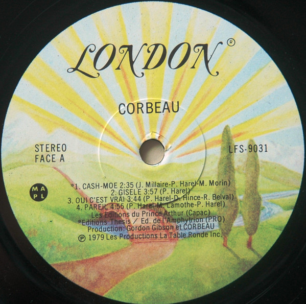 Corbeau - Corbeau | London Records (LFS 9031) - 3 Corbeau - Corbeau | London Records (LFS 9031) - 3