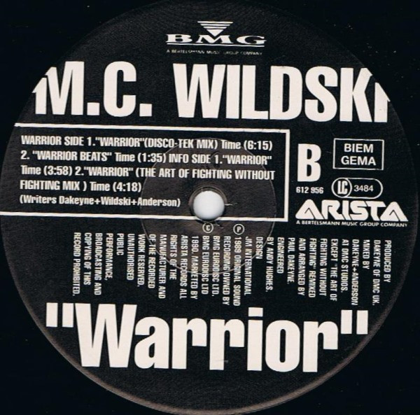 M.C. Wildski - Warrior | Arista (612 956) - 4