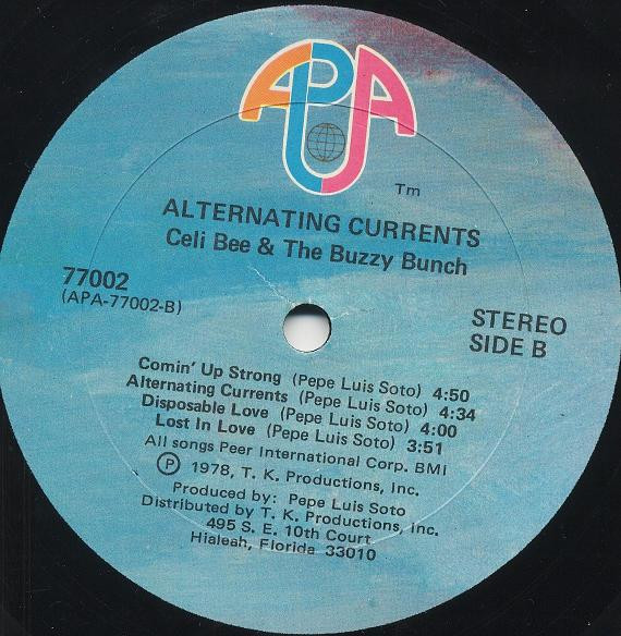 Celi Bee & The Buzzy Bunch - Alternating Currents | APA (APA-77002) - 4