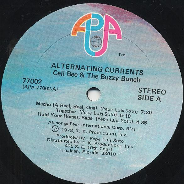 Celi Bee & The Buzzy Bunch - Alternating Currents | APA (APA-77002) - 3