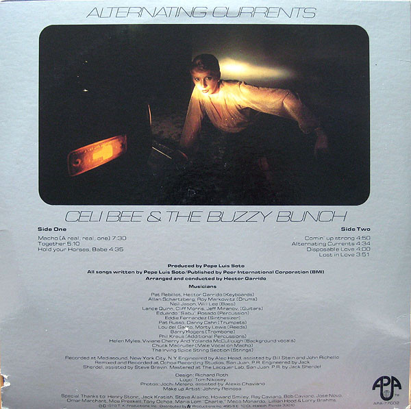 Celi Bee & The Buzzy Bunch - Alternating Currents | APA (APA-77002) - 2