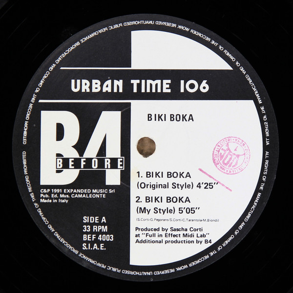 Urban Time 106 - Biki Boka | B4 Before (BEF 4003) - 3