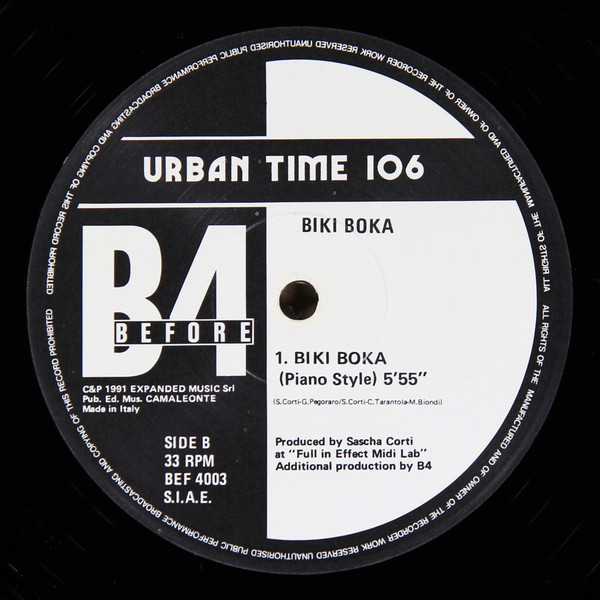 Urban Time 106 - Biki Boka | B4 Before (BEF 4003) - 4