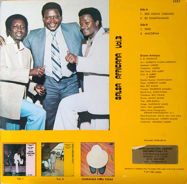 Doh Albert - A Manhattan U.S.A. - Salsa Africana Vol.3 | Sacodis (LS 32) - 4