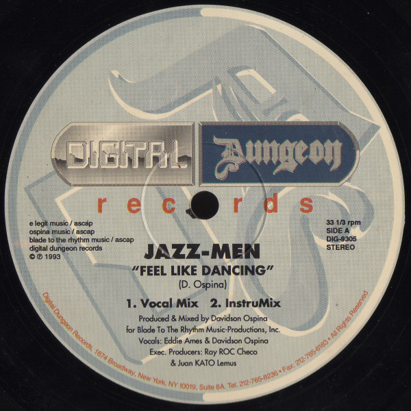 Jazz-Men - Feel Like Dancing | Digital Dungeon Records (DIG-9305)