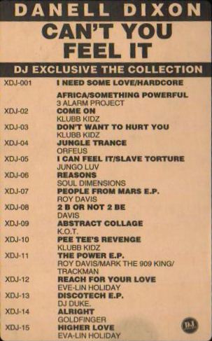 Danell Dixon - Can't You Feel It | DJ Exclusive (XDJ-016) - 3